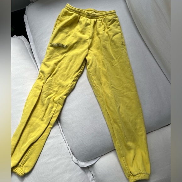 Pangaia Pants - Yellow Pangaia Sweatpants